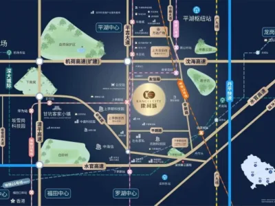 布吉《康利城》双地铁写字楼 独产红本产权 珍稀6米层高