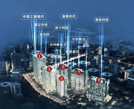 布吉《康利城》双地铁写字楼 独产红本产权 珍稀6米层高