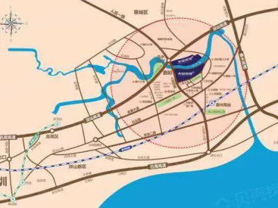 惠州市惠阳区淡水天安珑城头排一线江景房