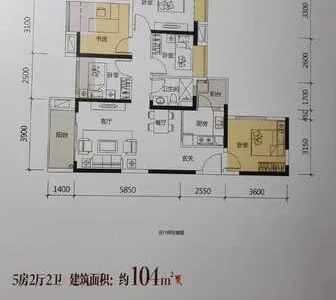 【鸿荣源•壹城中心】九区 『满五唯一』105平米5房，业主急售