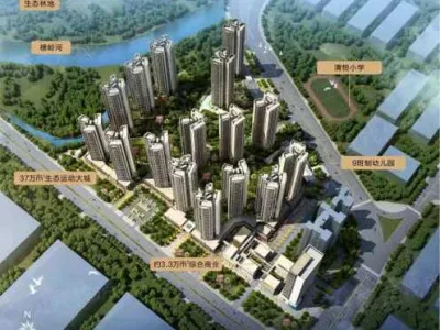 金辉悦步公馆二期一线临深约37万㎡ 7U大城，自带商业体