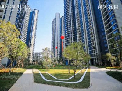 融创臻园3.1米层高6.3米超大阳台，距淡水高速出口约3公里- 近坪山龙岗