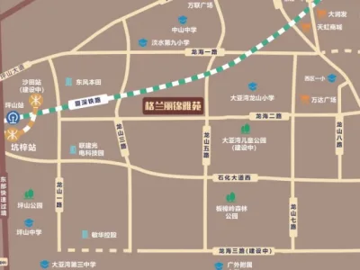 大亚湾【格兰丽锦雅苑】龙海二路 临深3km，人气火爆