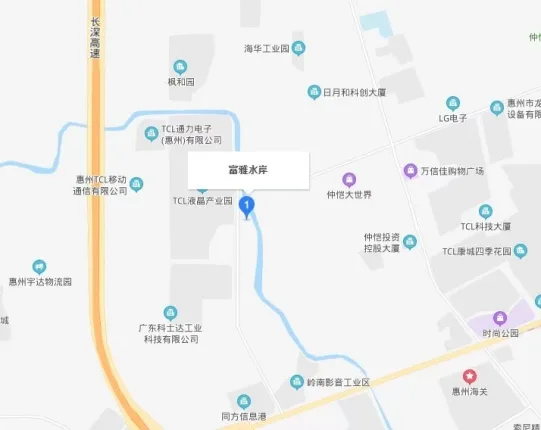惠州《富雅水岸》家门口自带4000㎡的时尚街区