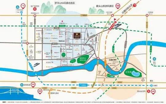 惠州市博罗奥林清华花园8500元/㎡80.1-120万/套