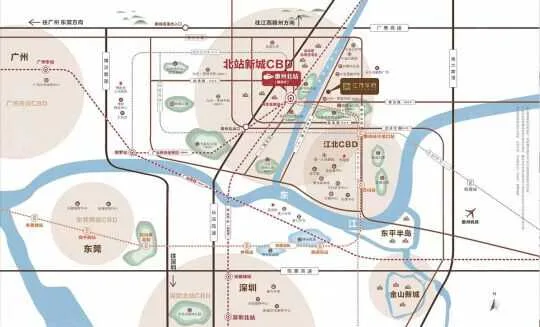 惠州市惠城区小金河大道(江茂华府)81-123平户型出售
