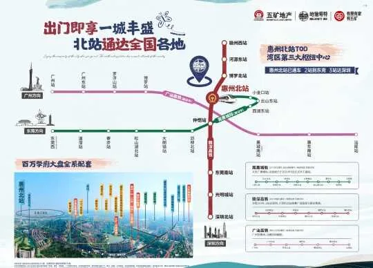 惠州市北站新城体育大道（五矿哈施塔特）76.5万起