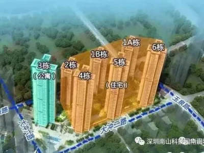 南山区华润城润府三期150平米三房两厅业主诚意出售2300万