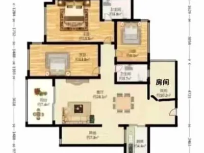 后海【理想雅园】89.8平使用面积110平，4+1房豪华装修售1690万！