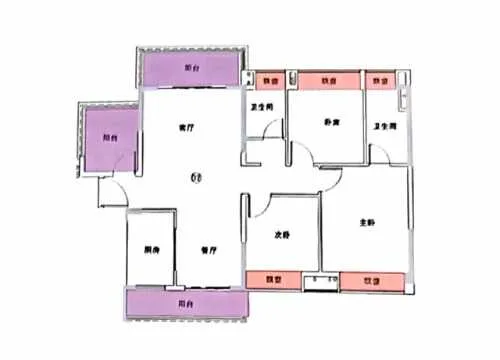 65万买中山北黄圃【纪元花园】首付2万起，单价64xx/㎡即买中山北纯南小三房