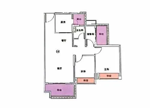 65万买中山北黄圃【纪元花园】首付2万起,单价64xx/㎡即买中山北纯南小三房