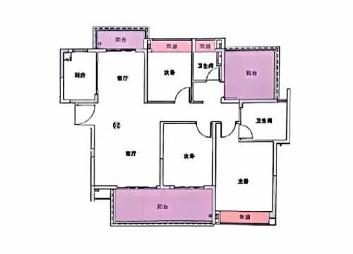 65万买中山北黄圃【纪元花园】首付2万起，单价64xx/㎡即买中山北纯南小三房