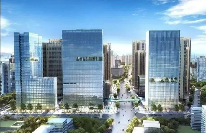 万科星城大厦甲级写字楼368平招租，4+1格局工区可20-30人左右办公租金45元/平