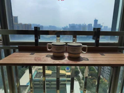 出租沙井地铁口华美居高层全齐一房一厅2400