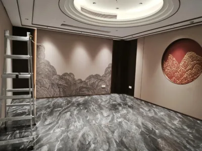 流塘地铁口私人会所，通天然气，独立厨房，豪华装修，面积414平，租金110元/㎡