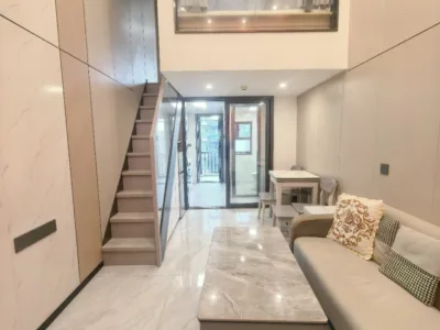 新桥万科星城loft复试两房两厅一卫租2800