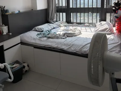 嘉富宝禧95平三房转租4400全齐